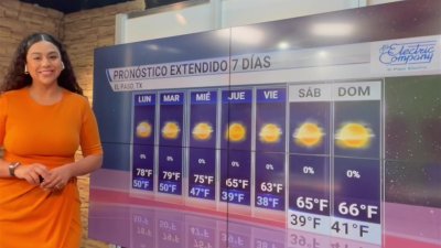 Lunes nublado con temperatura cálida en la región