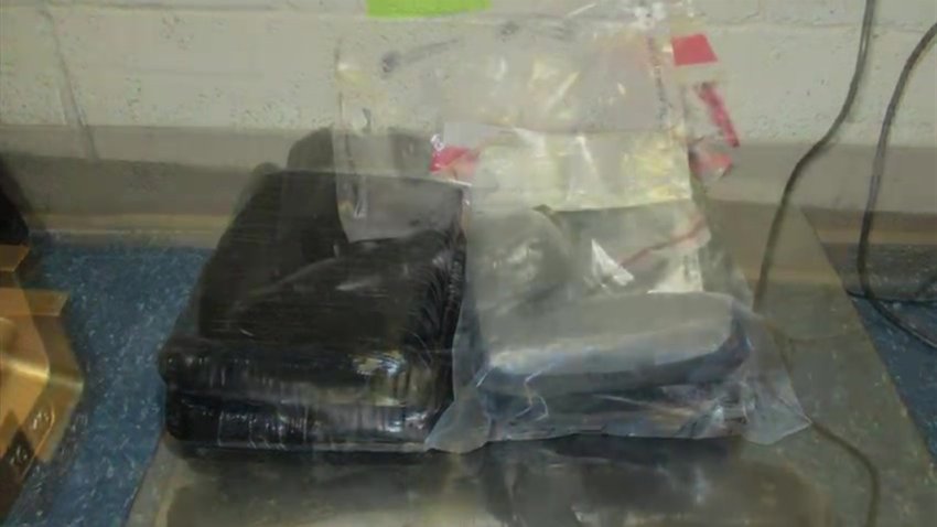 Decomisan Fentanilo y Metanfetamina en el puente