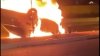 Volcadura con incendio deja a un adolescente muerto y dos con quemaduras graves en El Paso