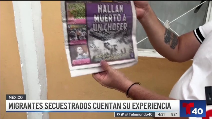 Migrantes secuestrados por el Cártel del Golfo, narran su experiencia