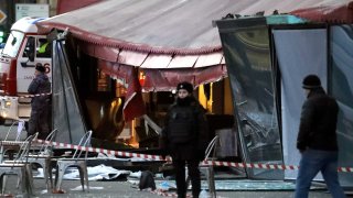Explosión en un café en Rusia