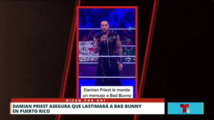 “Vas a recibir tu castigo”: Damian Priest le envía mensaje a Bad Bunny