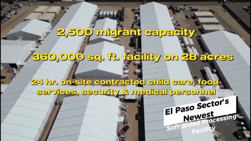 CBP abre una nueva instalación de detención de migrantes a gran escala en el noreste de El Paso