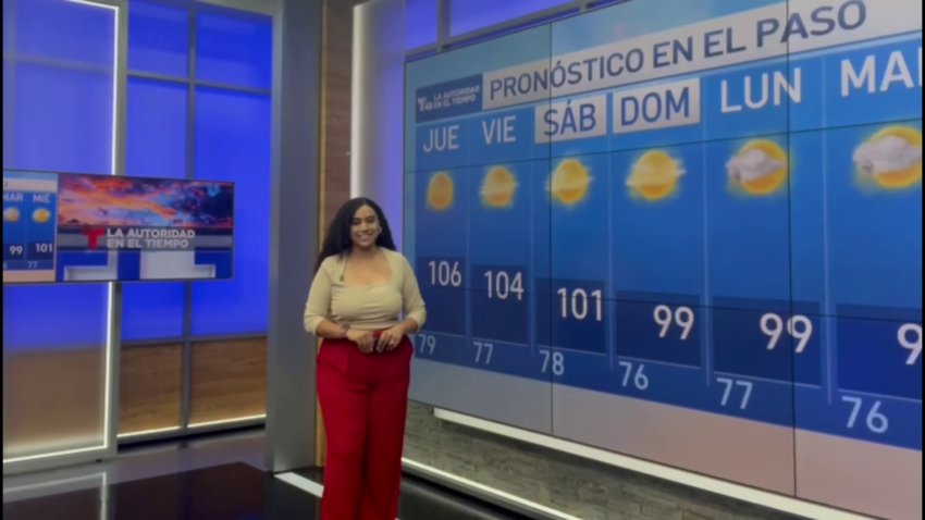 Temperaturas altas y calurosas en la región