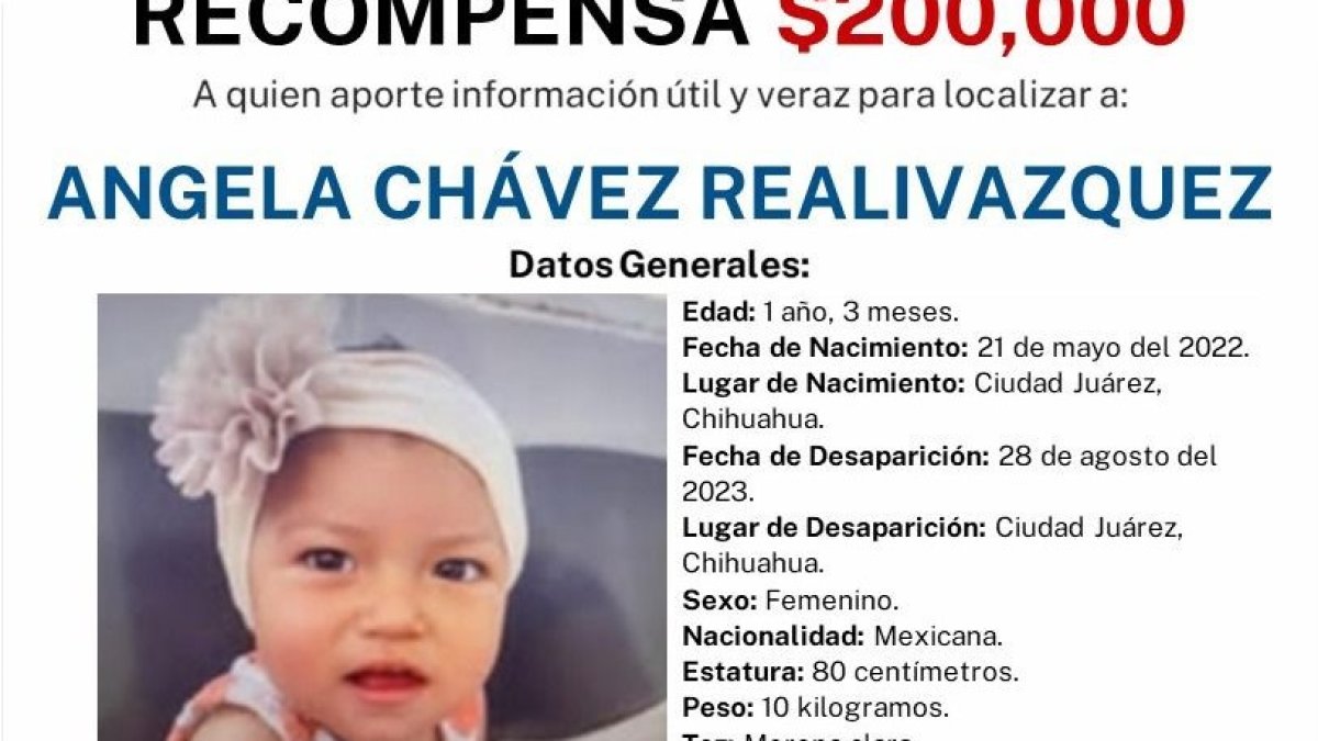 Ofrecen 200000 Pesos Por Información Del Paradero De Bebé Desaparecida En Juárez Telemundo 6333