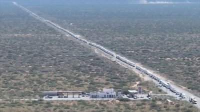 Video: así lucen las filas kilométricas del tráfico comercial en el puente Santa Teresa