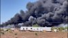 Se incendia planta de reciclaje en Montana Vista en El Paso