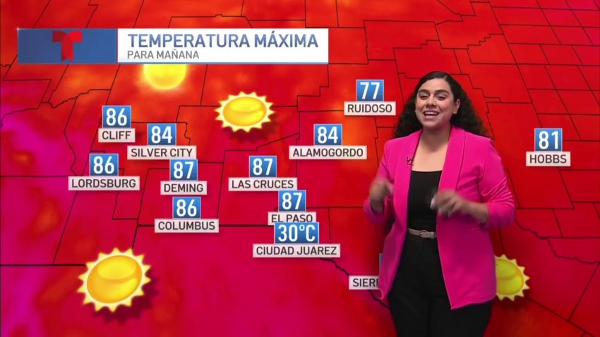 Temperatura en los altos 80s y fresco por la noche