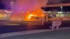 Choque con incendio deja una persona gravemente herida en El Paso