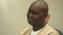 Leonard Thuo Mwithiga appeared in Danielson Superior Court on Tuesday to face charges he tried to hire a hitman to kill a family member.