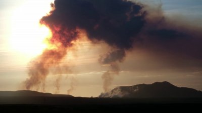 Islandia registra una nueva erupción volcánica
