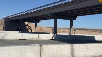 Comenzarán este sábado la demolición del puente hacia Fabens en el I-10