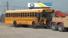 Reportan accidente de un autobús escolar de Clint ISD en el este de El Paso