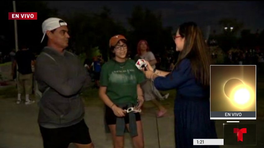 “Siento que el mundo se paró”: la reacción de mexicana tras vivir su primer eclipse solar total