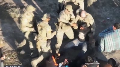 Arrestan a cuatro migrantes en El Paso tras intentar destruir el alambre púas