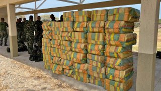 Hallan 1.146 kilos de cocaína enterrados en pleno desierto de La Guajira, en Colombia
