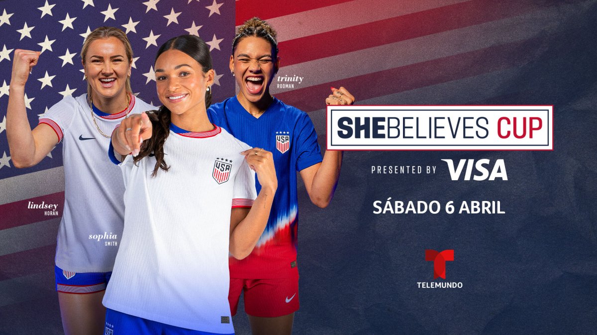Copa SheBelieves 2024 calendario de partidos por Telemundo Telemundo