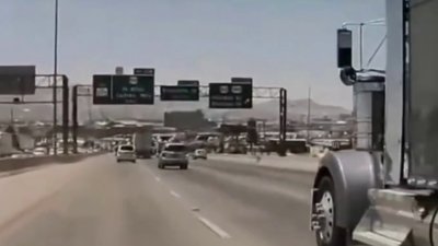 Persecución del DPS termina en volcadura en El Paso