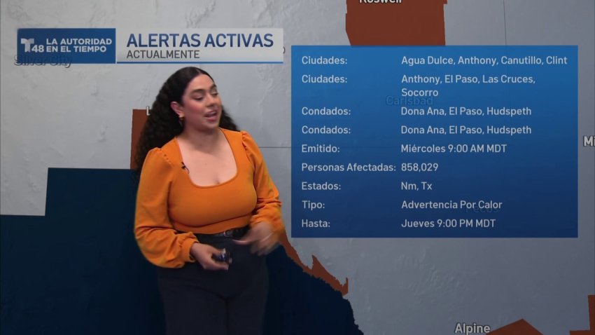 Continúa la advertencia por calor en la región