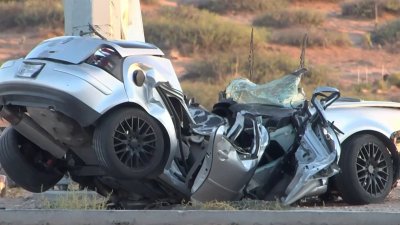 Aparatoso accidente vehicular en el Este de El Paso
