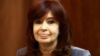 Former Argentine President Cristina Fernandez de Kirchner looks on as she testifies as a witness in the trial for her assassination attempt at the Comodoro Py courts in Buenos Aires on August 14, 2024. Cristina Kirchner demanded this Wednesday that the justice system find the “ideologues and financiers” of the failed assassination attempt of September 1, 2022, when she was vice president, as she testified in a trial against three defendants whom she considered only as “material authors.” (Photo by TOMAS CUESTA / AFP) (Photo by TOMAS CUESTA/AFP via Getty Images)