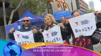 Fiesta Broadway regresó al centro de Los Ángeles