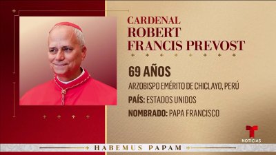 Cardenal estadounidense Robert Francis Prevost es nombrado como el nuevo Papa