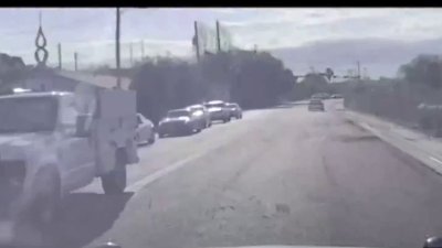 Intensa persecución a más de 100 MPH