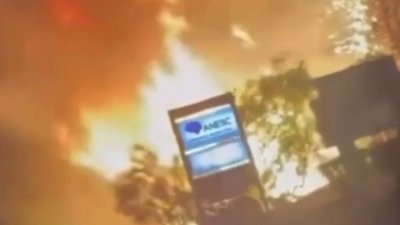 Fue provocado incendio de áreas verdes en Lee Treviño