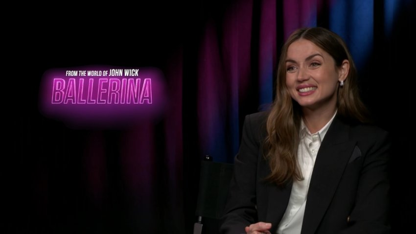 Ana de Armas comparte los retos que enfrentó en “Ballerina”