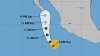 La tormenta tropical Alvin permanece en la costa del suroeste de México