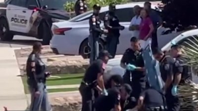 Lluvia de balas deja a un hombre muerto y a una oficial herida