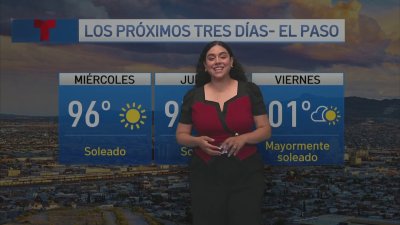 Tu pronóstico del tiempo para el resto de esta semana