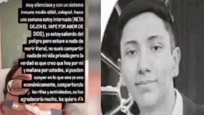 Video viral con mensaje del peligro de usar cigarrillo electrónico