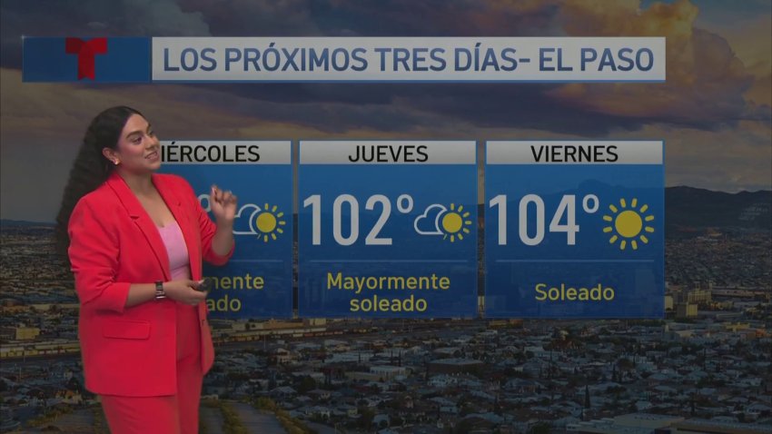 Aumento en las temperaturas para El Paso, Texas