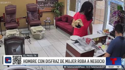 Hombre se viste de mujer para asaltar salón de belleza