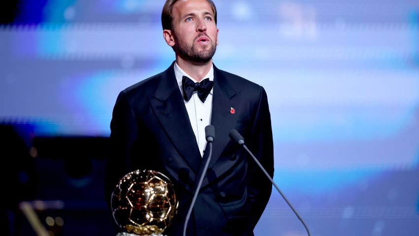Harry Kane, delantero del Bayern de Múnich y de la selección inglesa, se coronó en Londres con el Balón de Oro EFE/EPA/TOLGA AKMEN